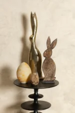 PTMD Kiristi Brown Nyuszi Dekoráció 62 cm - Image 2