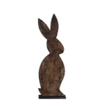 PTMD Kiristi Brown Nyuszi Dekoráció 62 cm