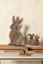 PTMD Kiristi Brown Nyuszi Dekoráció 24 cm - Image 2