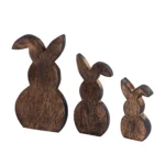 PTMD Kiristi Brown Nyuszi Dekoráció 24 cm - Image 3