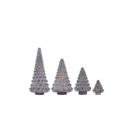 PTMD Rina matt zöld üveg fenyőfa 37 cm - Image 4